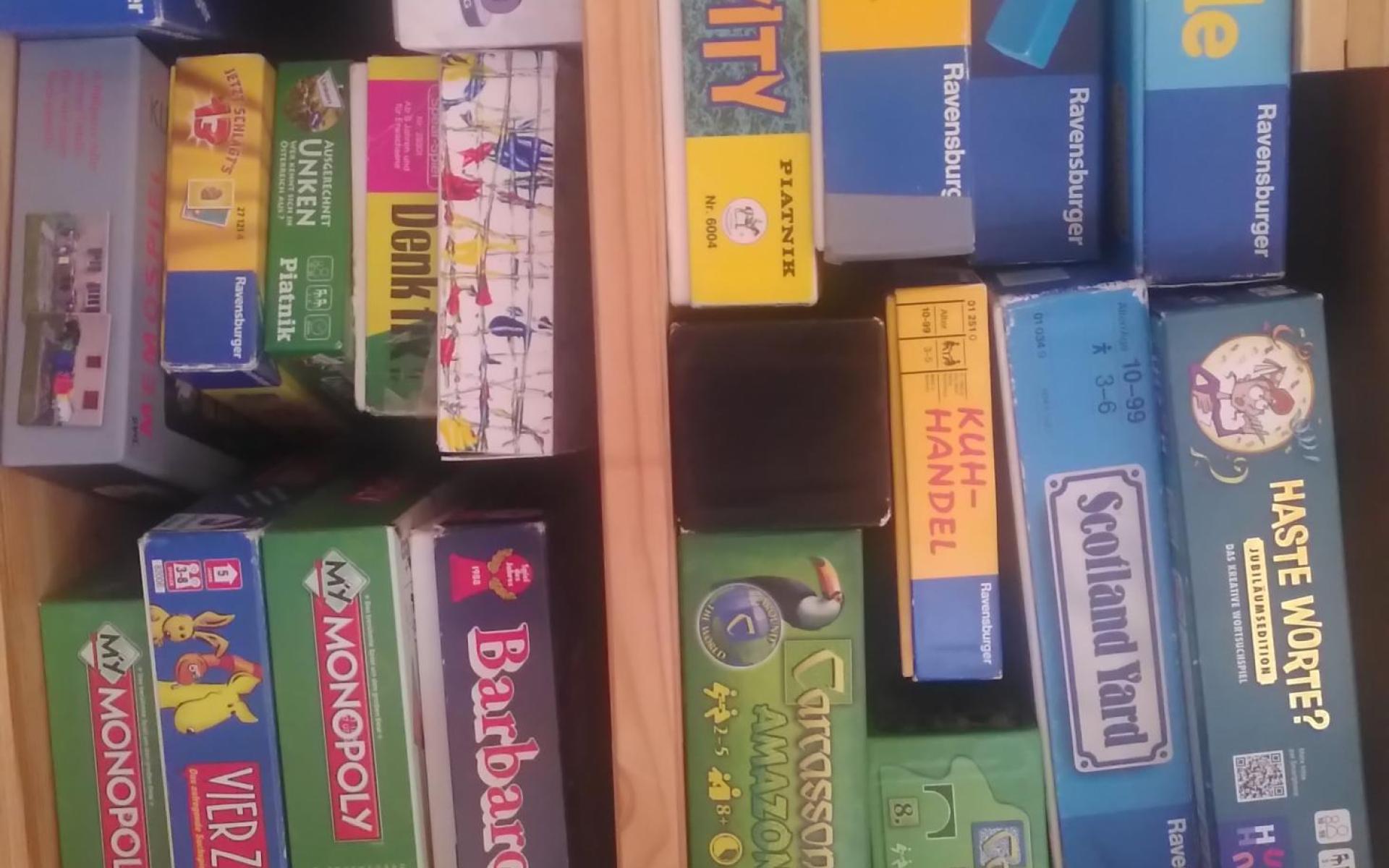 Brettspiele tauschen