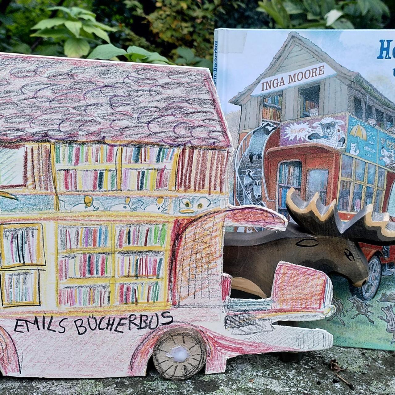 Herr Elch und der Bücherbus
