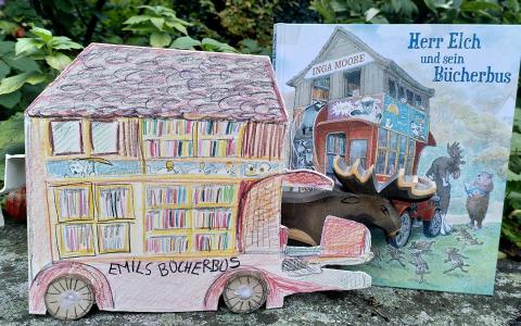 Herr Elch und der Bücherbus